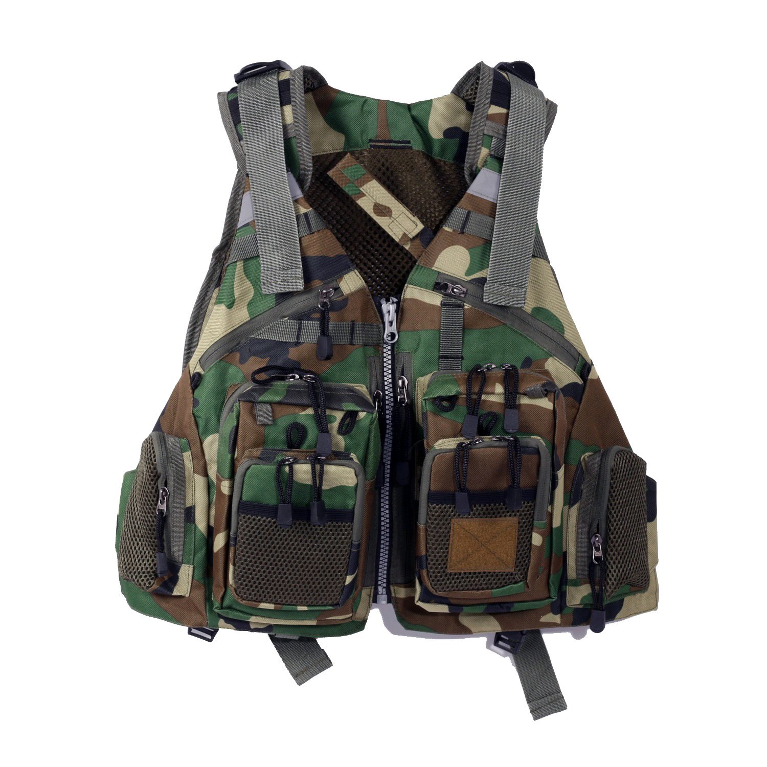 Fishing Vest Storage Features