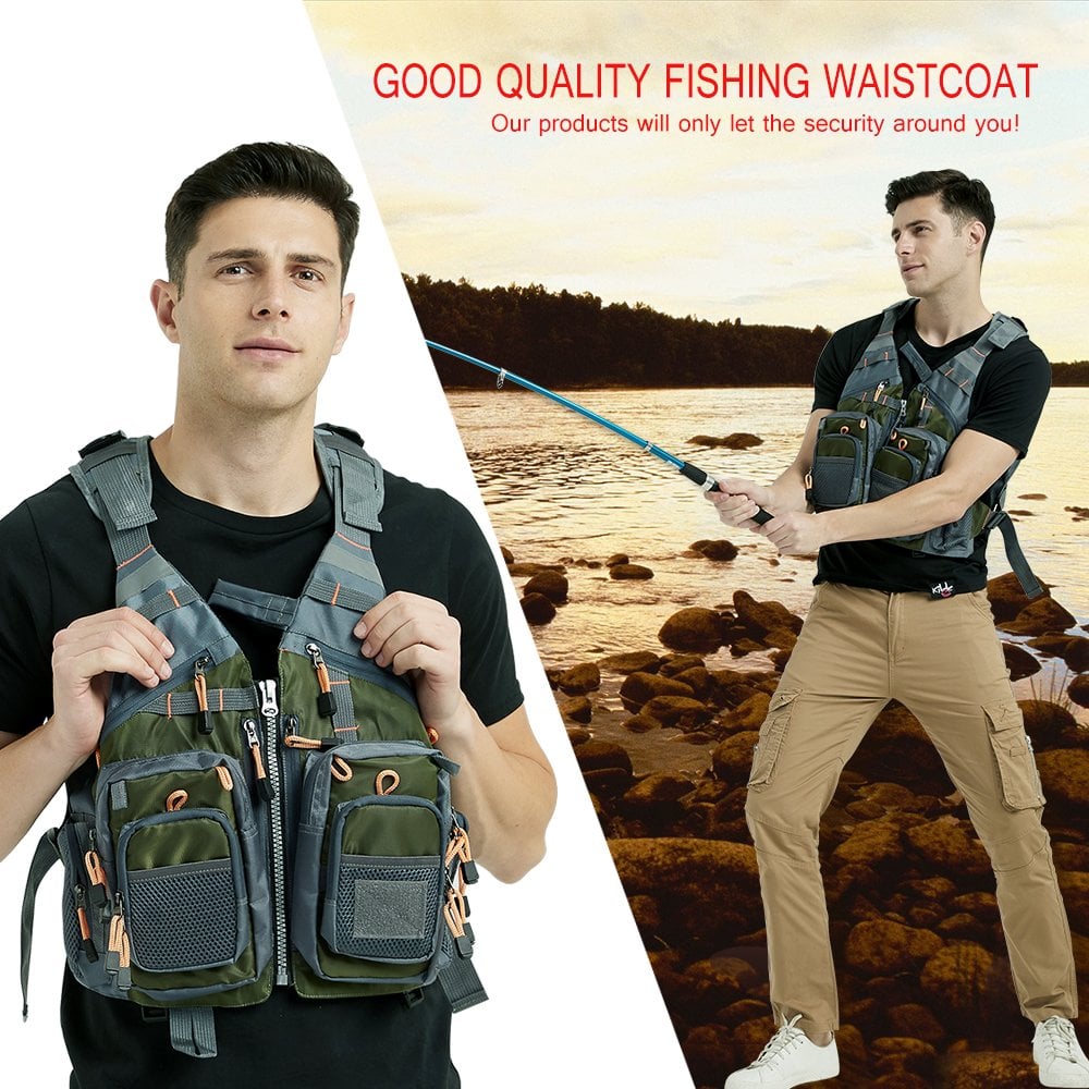Fishing Vest Side View