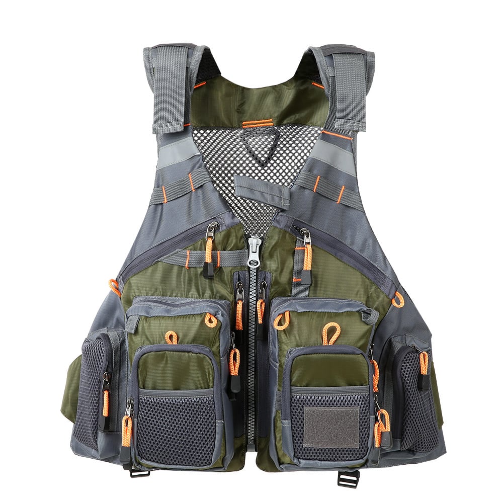 Fishing Vest in Action