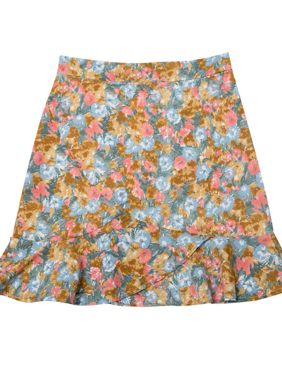 Irregular Small Daisy Skirt