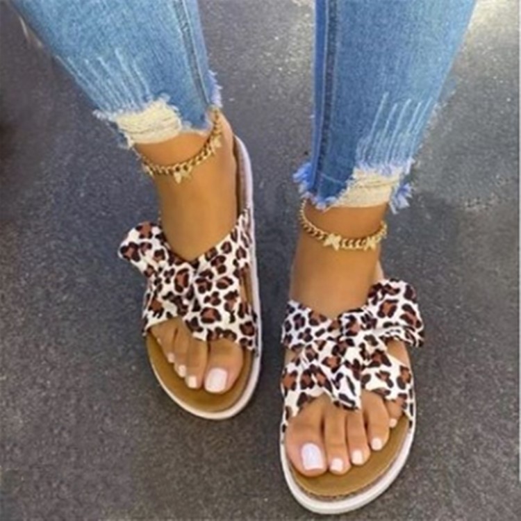 Leopard Print Slippers