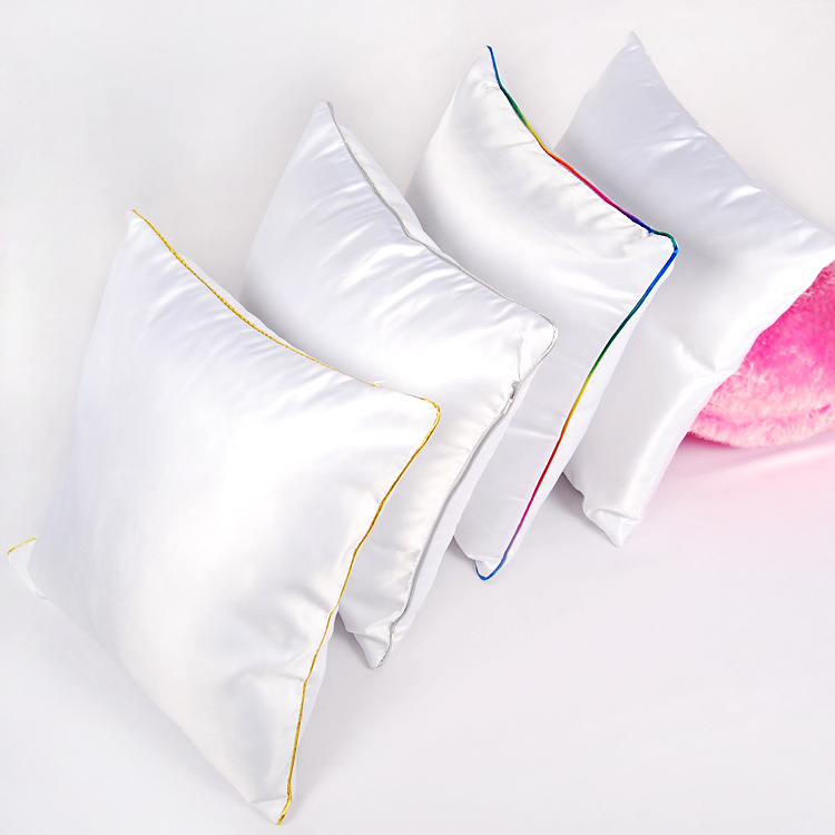 Golden Edge Pillow Cover