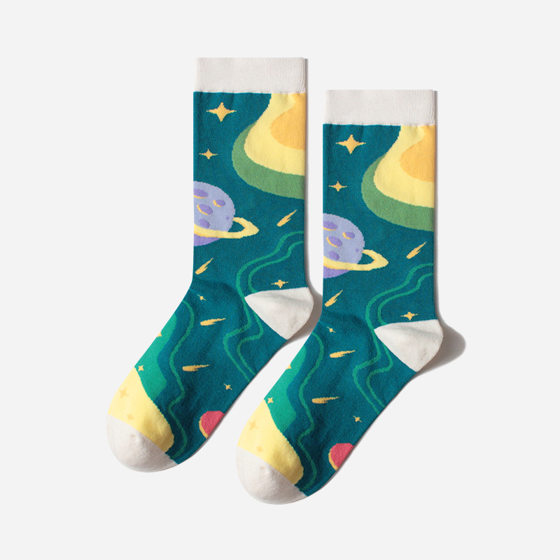 Outer Space Sock Design 5