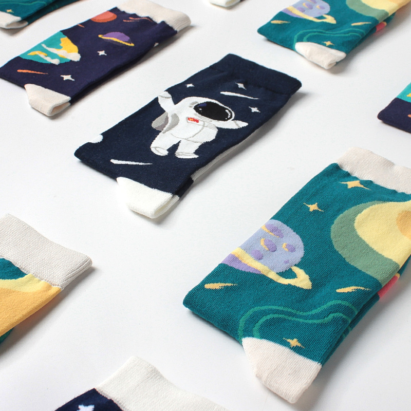 Outer Space Sock Design 3