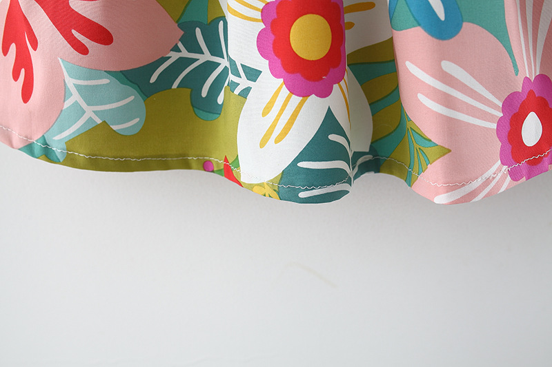 Summer New Girls' Small Flower Dress Image 6