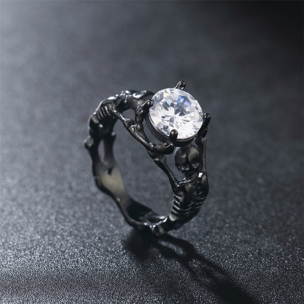 Titanium Steel Ring - Side View
