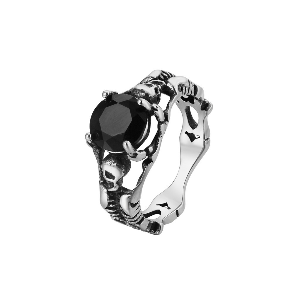 Titanium Steel Ring - Different Angles