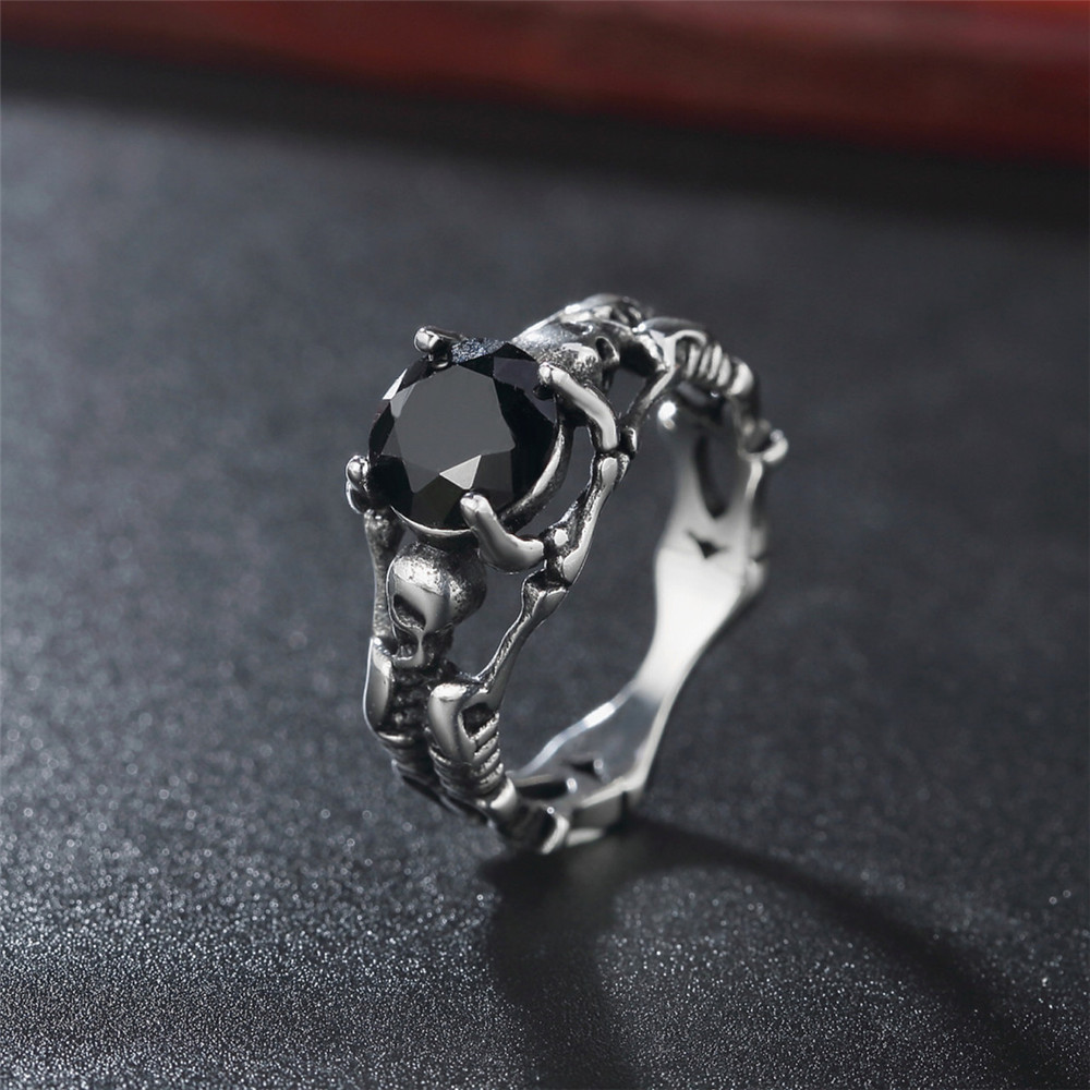 Titanium Steel Ring - Back View