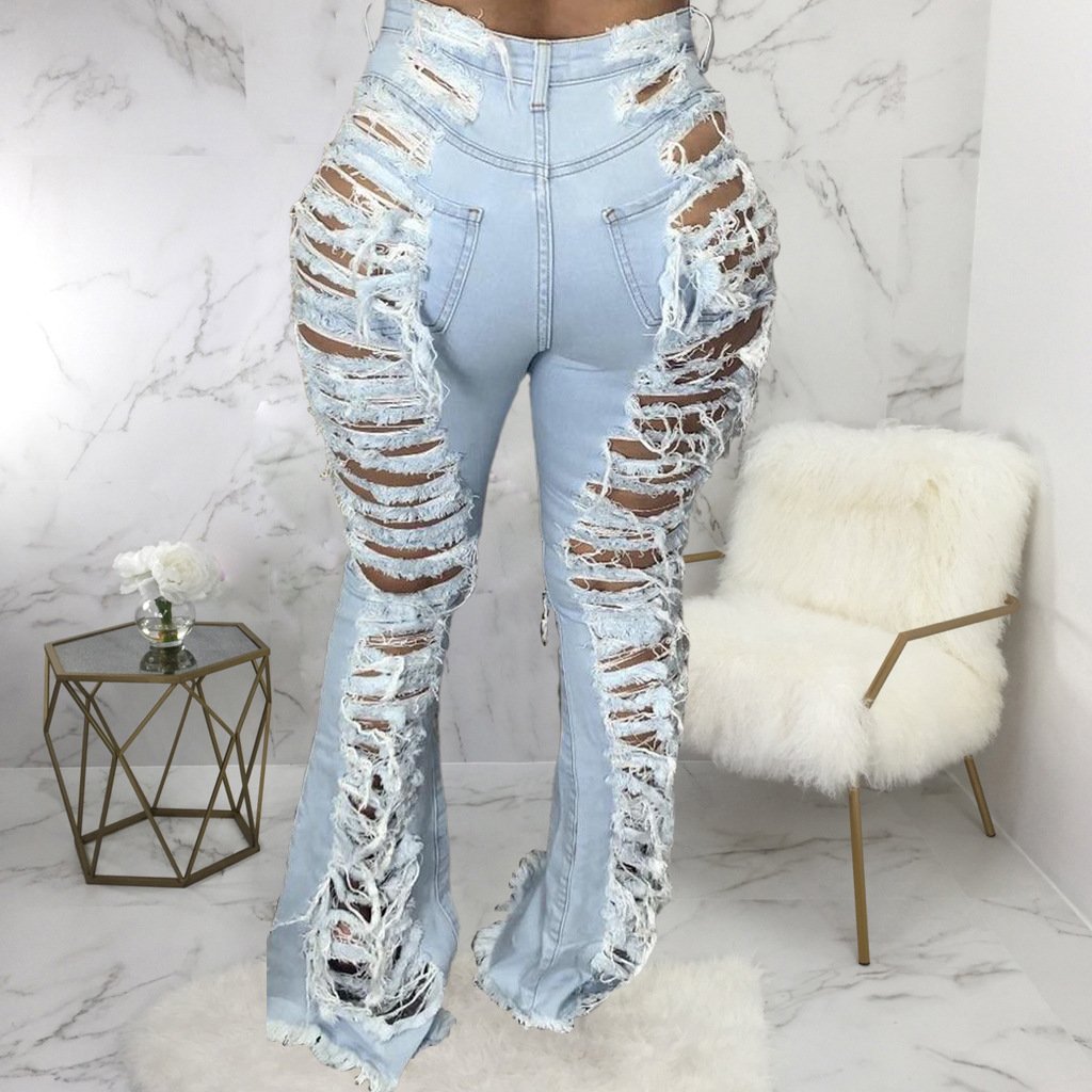 Fashion Trendy Unique Jeans