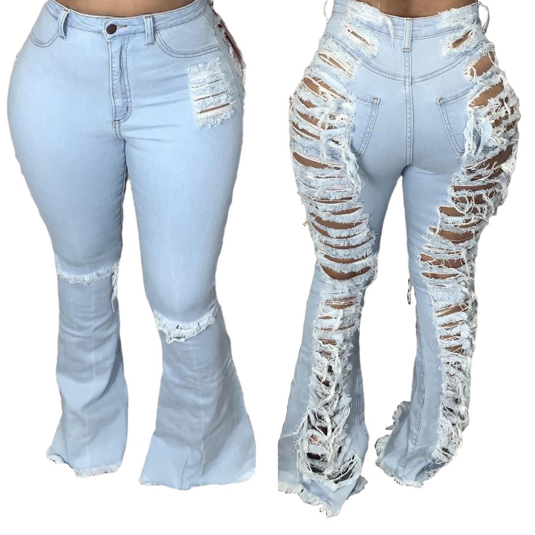 Fashion Trendy Unique Jeans
