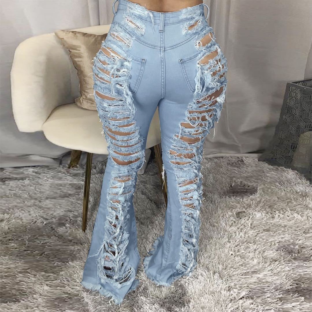 Fashion Trendy Unique Jeans