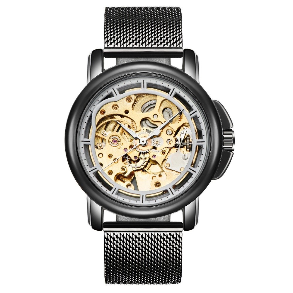 Fashion Hollow Waterproof Mechanical Watch