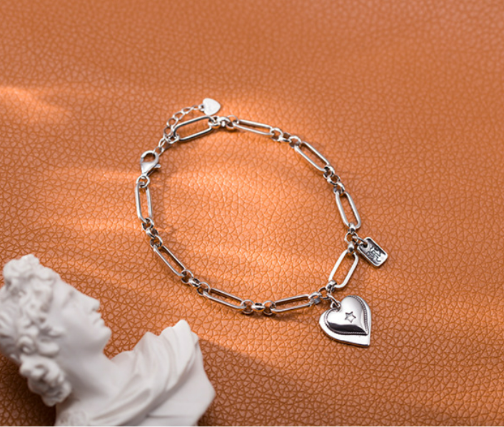 925 Loving Heart Bracelet - Image 6