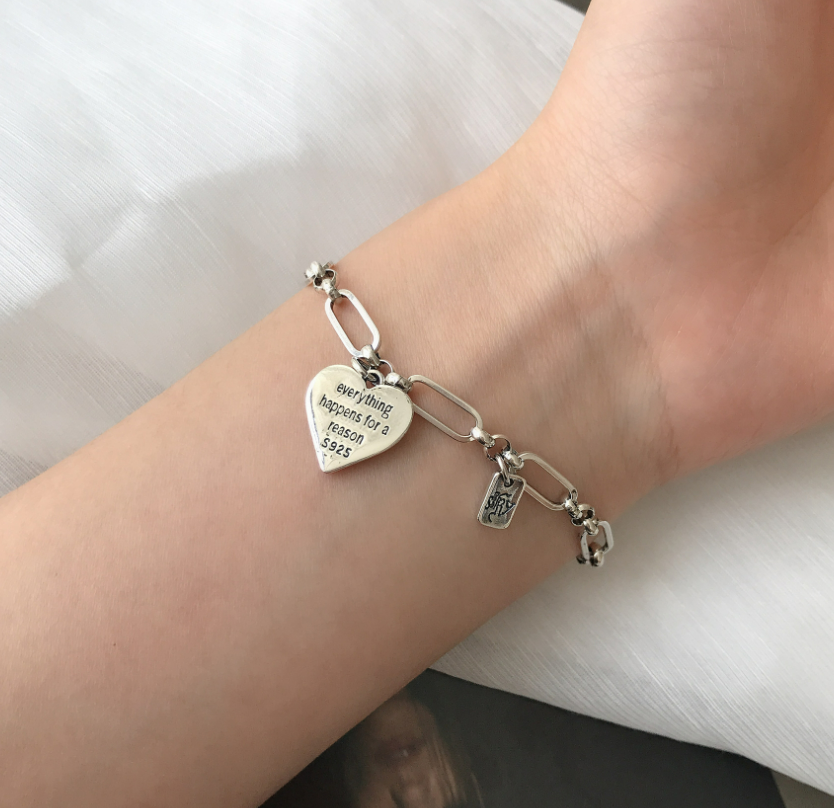925 Loving Heart Bracelet - Image 3