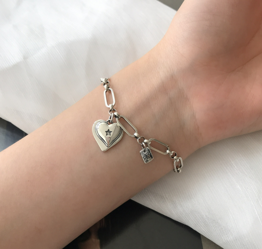 925 Loving Heart Bracelet - Image 4