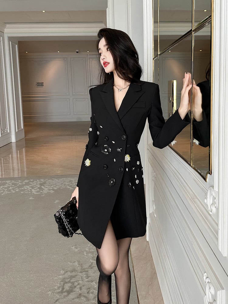 Stylish Long Sleeve Dress