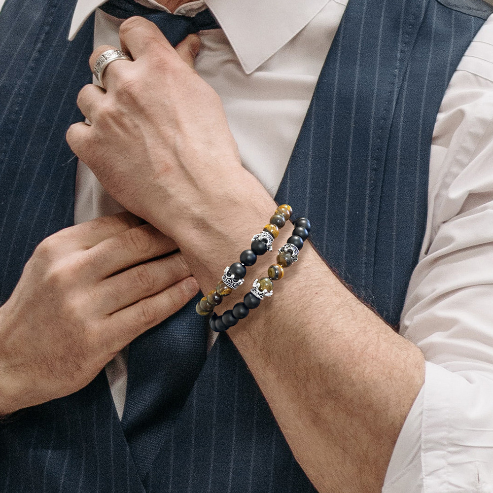 Natural Stone Bead Bracelet 5