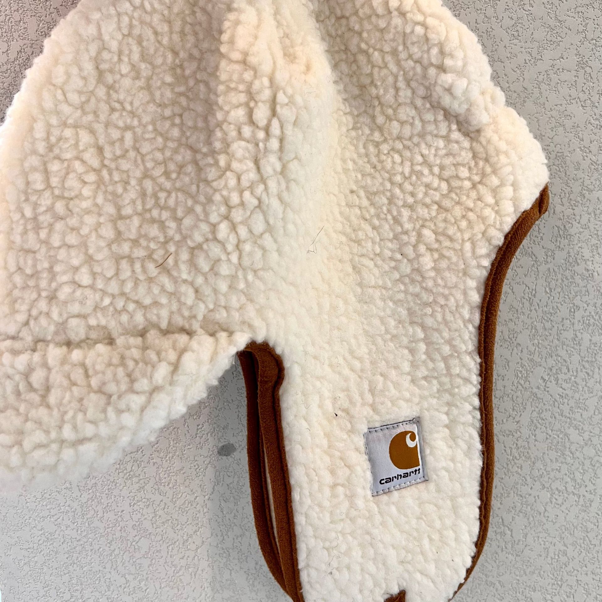 Solid Color Lamb Wool Flying Hat Image 5