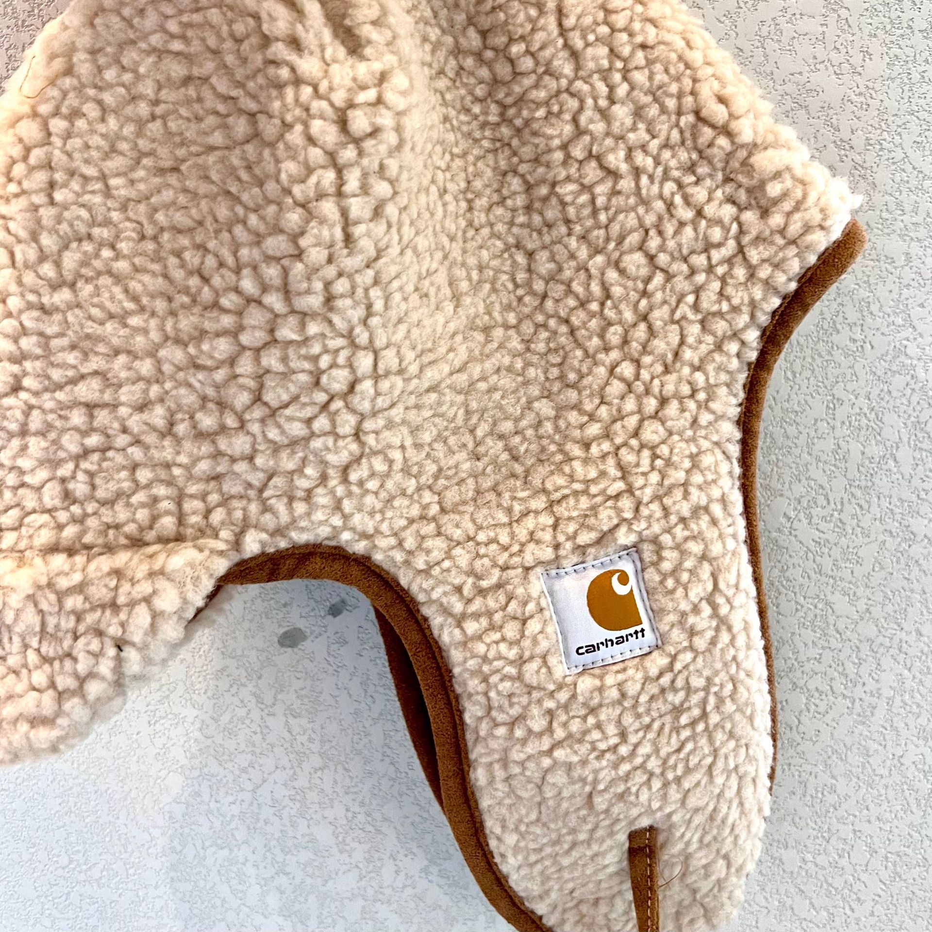 Solid Color Lamb Wool Flying Hat Image 6