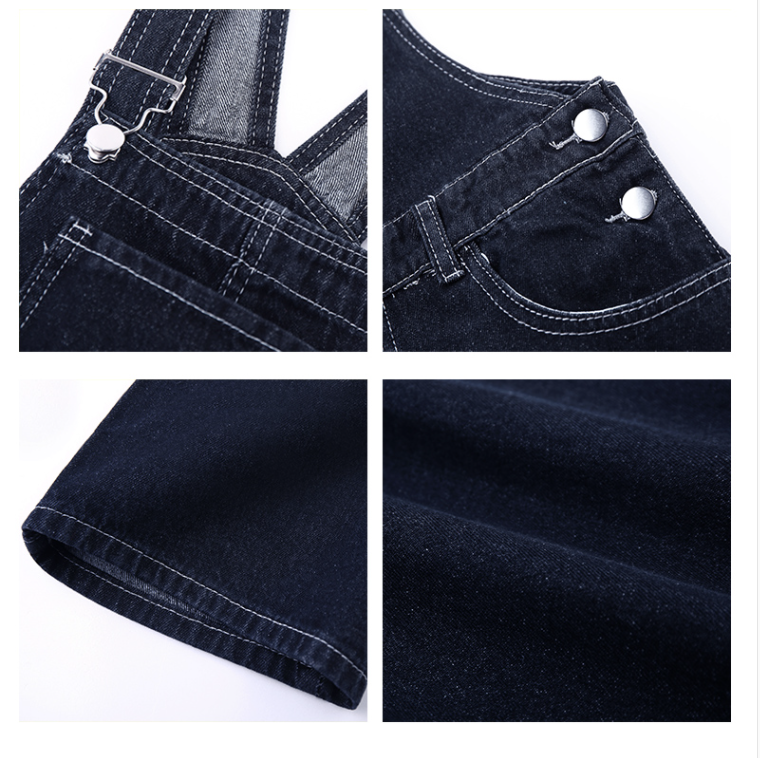 Wide Leg Overalls Image 1