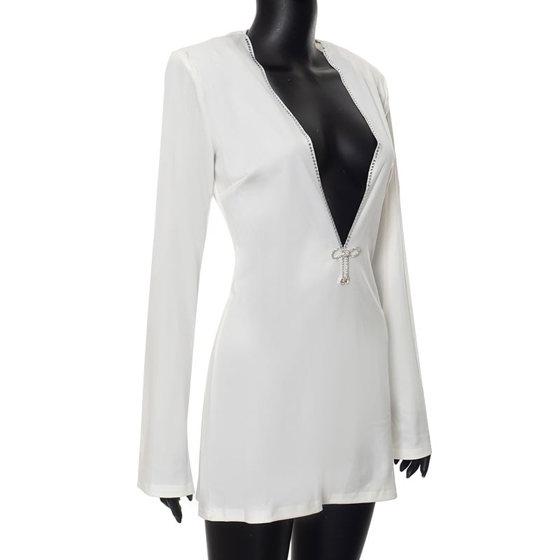 Damen Herbst und Winter Kleid 11