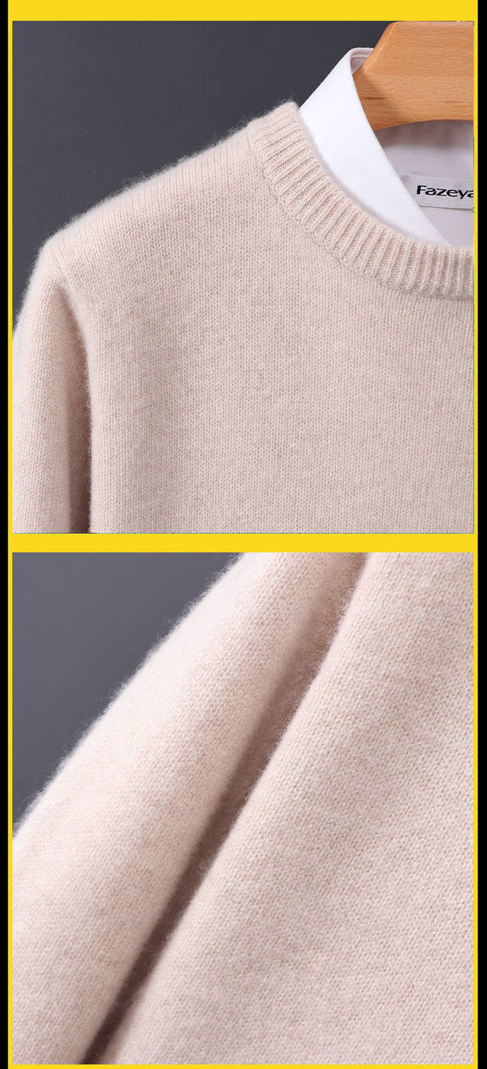 Round Neck Sweater - Men