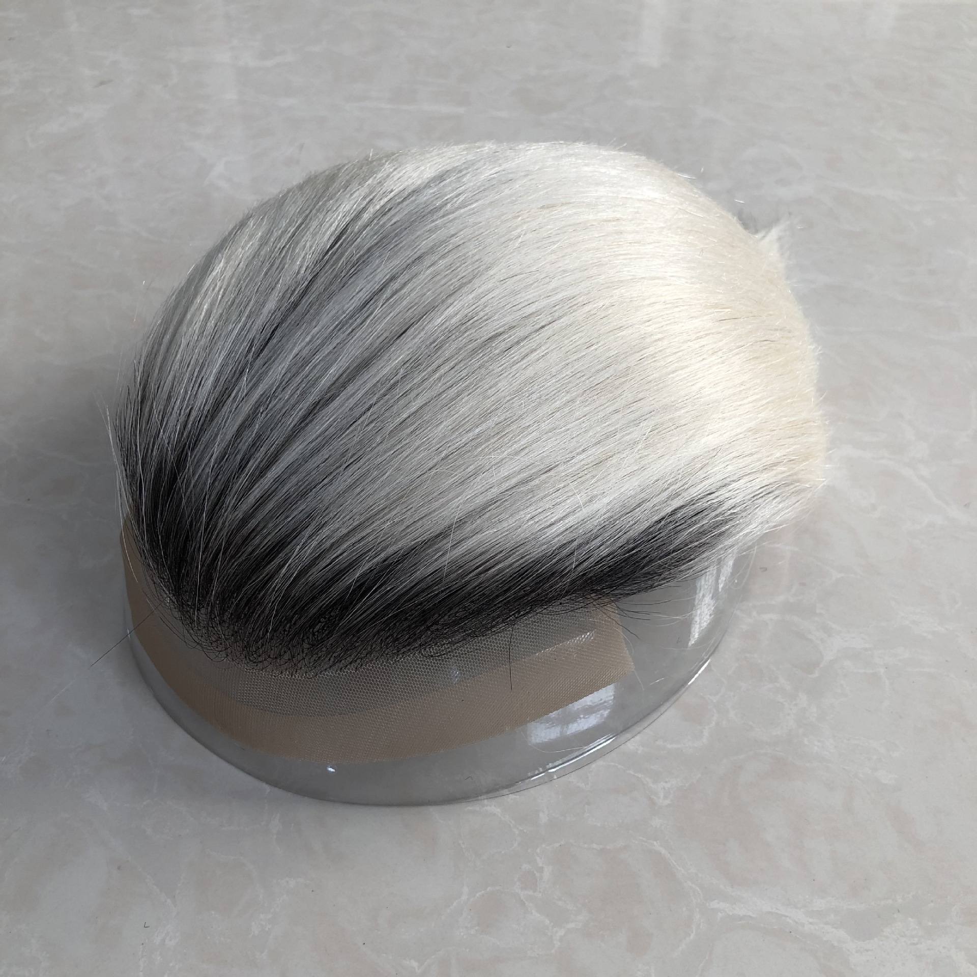 Real Human Hair Men Hair Piece Image 4