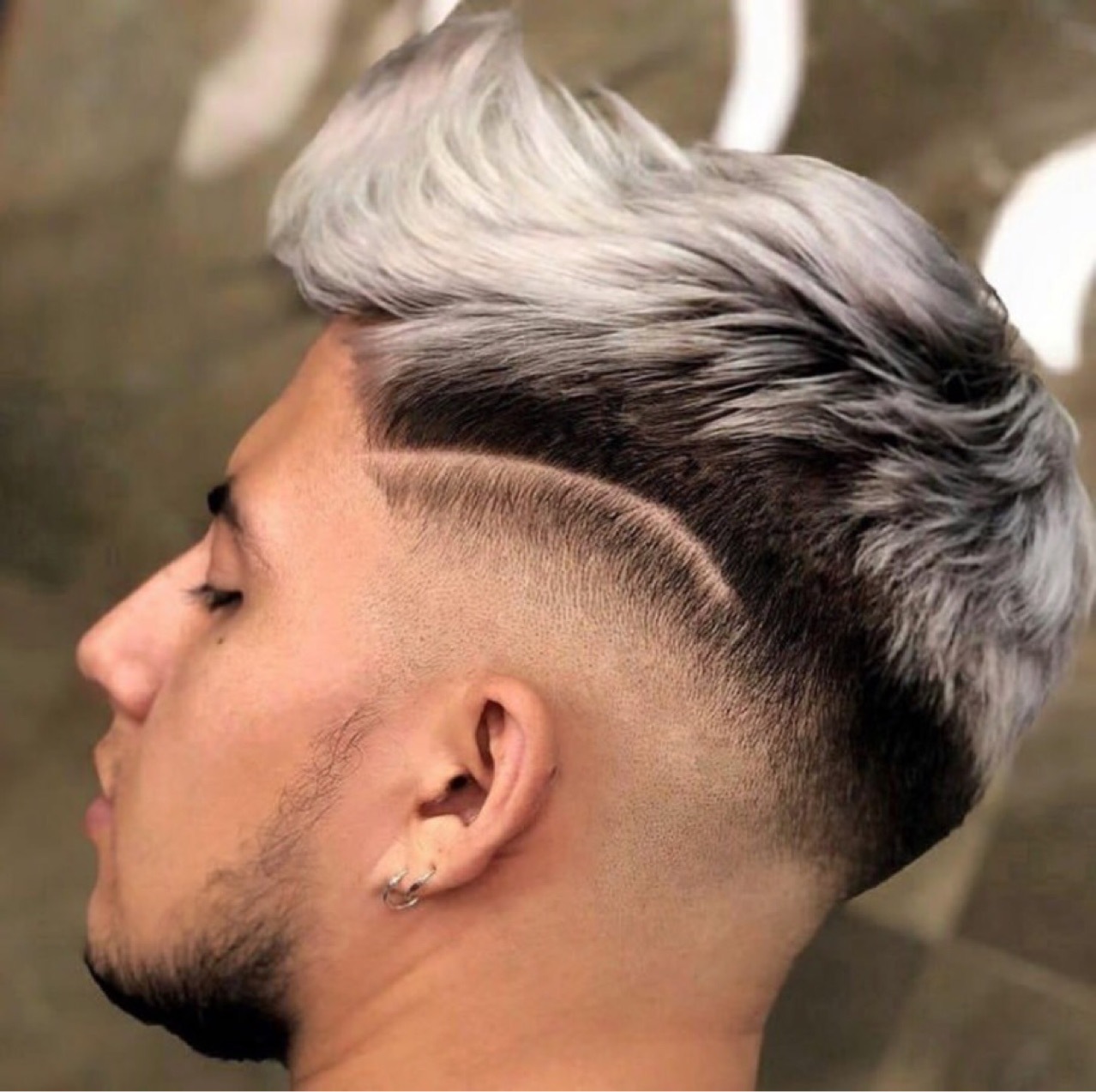 Real Human Hair Men Hair Piece Image 5