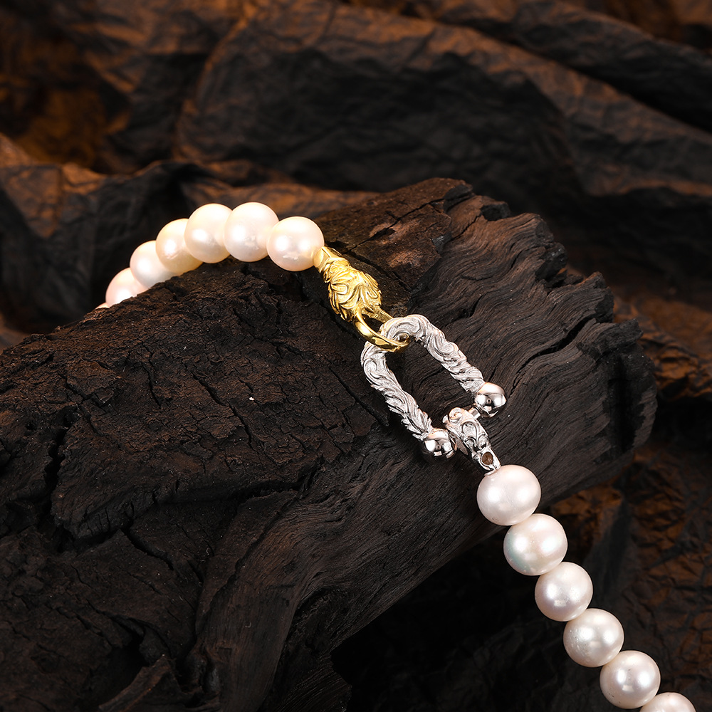 S925 Sterling Silver Freshwater Pearl Bracelet Image 6