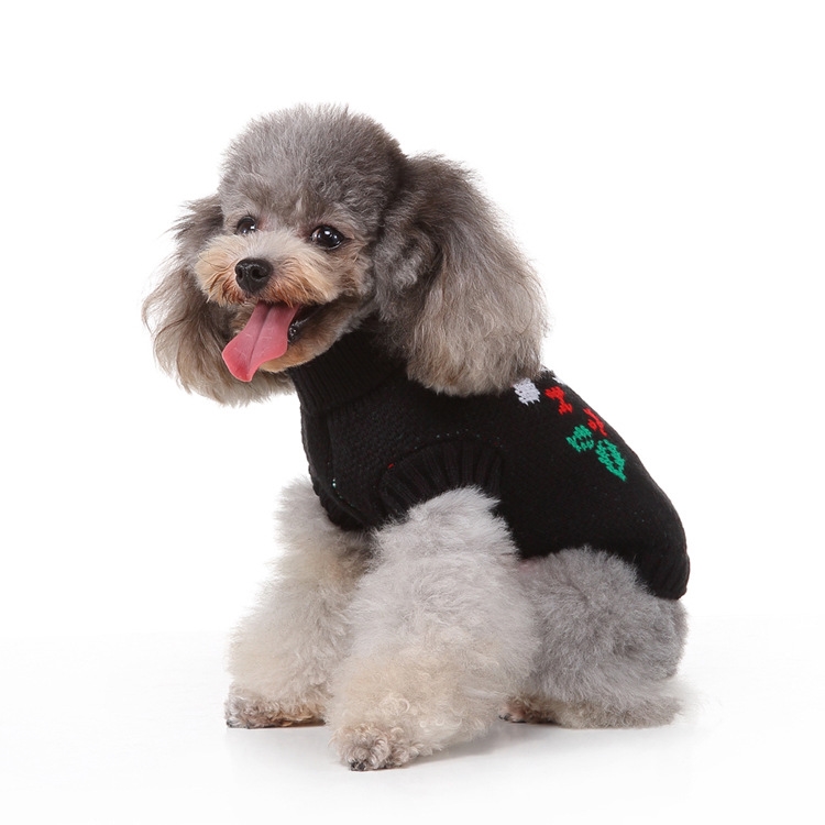 Dog Christmas Coat Skull Sweater 8