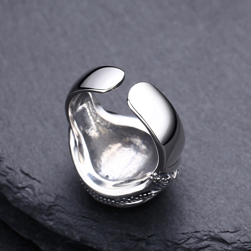 Sterling Silver Eye Of God Ring 2