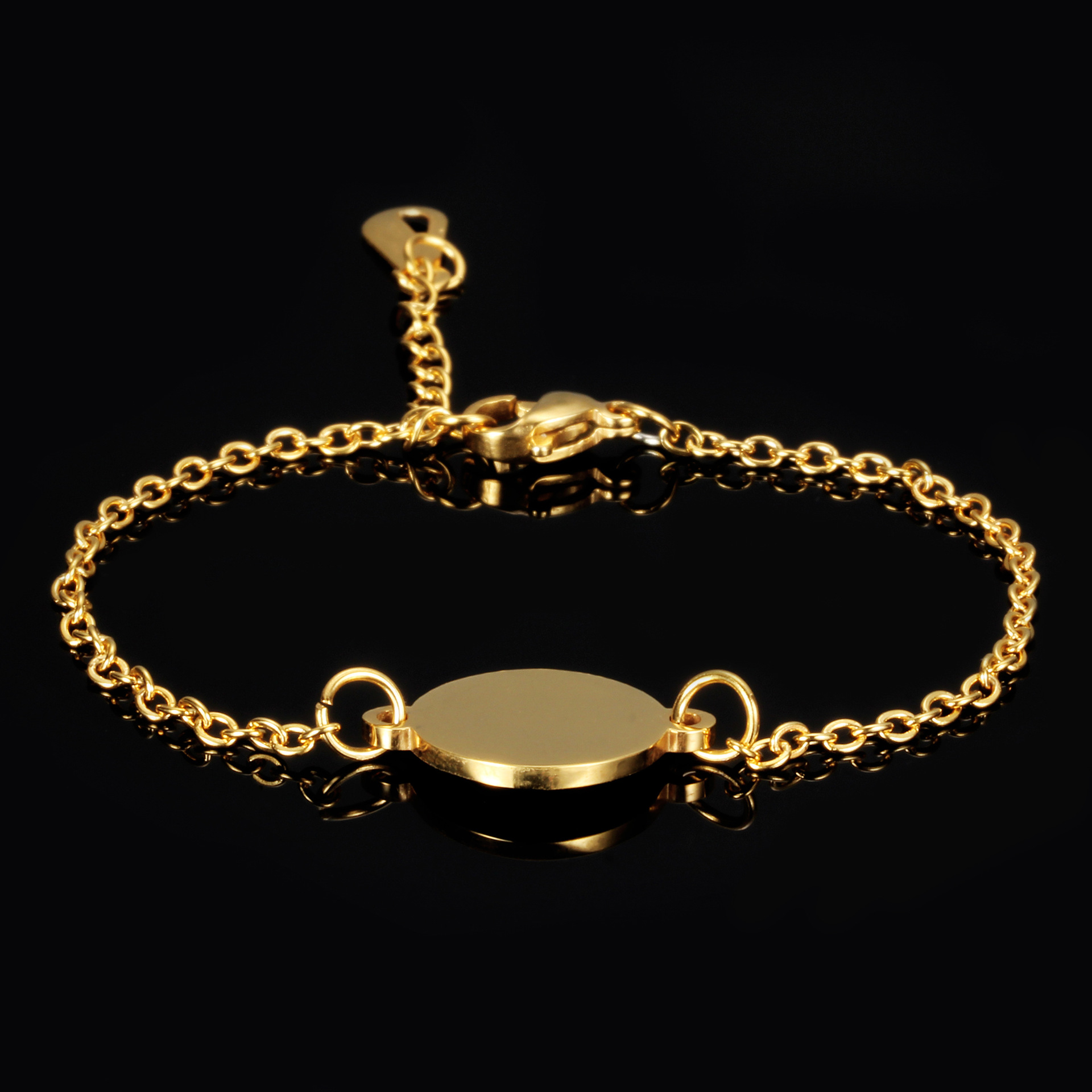 Simple All-match Titanium Steel Bracelet - Steel