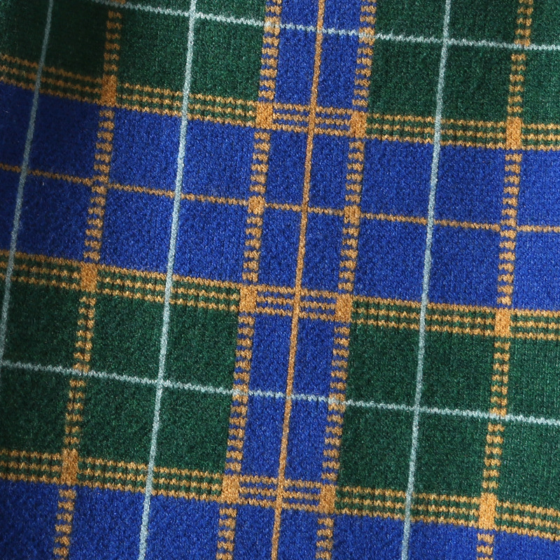 Striped Plaid Sweater Image 9