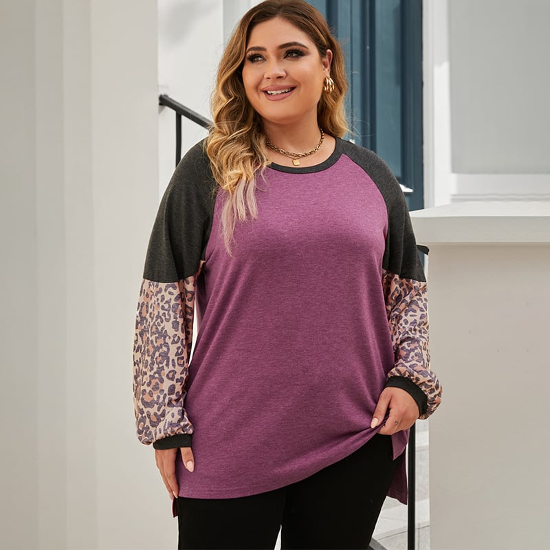 Leopard Print Sweatshirt Image 3