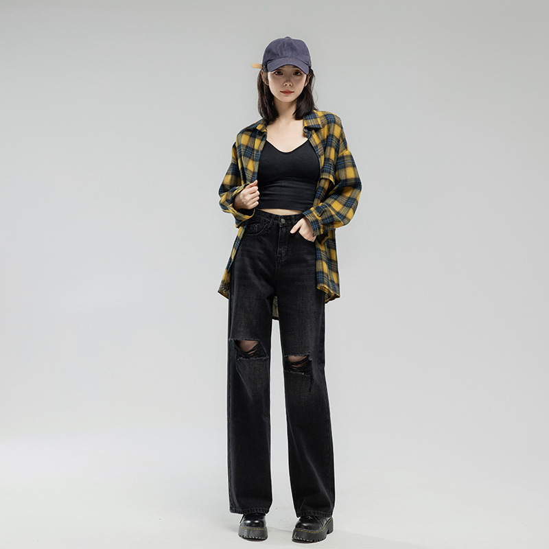 Women's Loose Jeans - Image 6