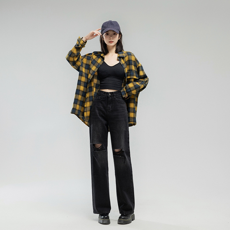 Women's Loose Jeans - Image 5