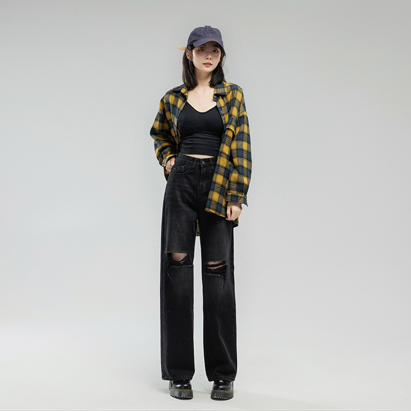 Women's Loose Jeans - Image 9