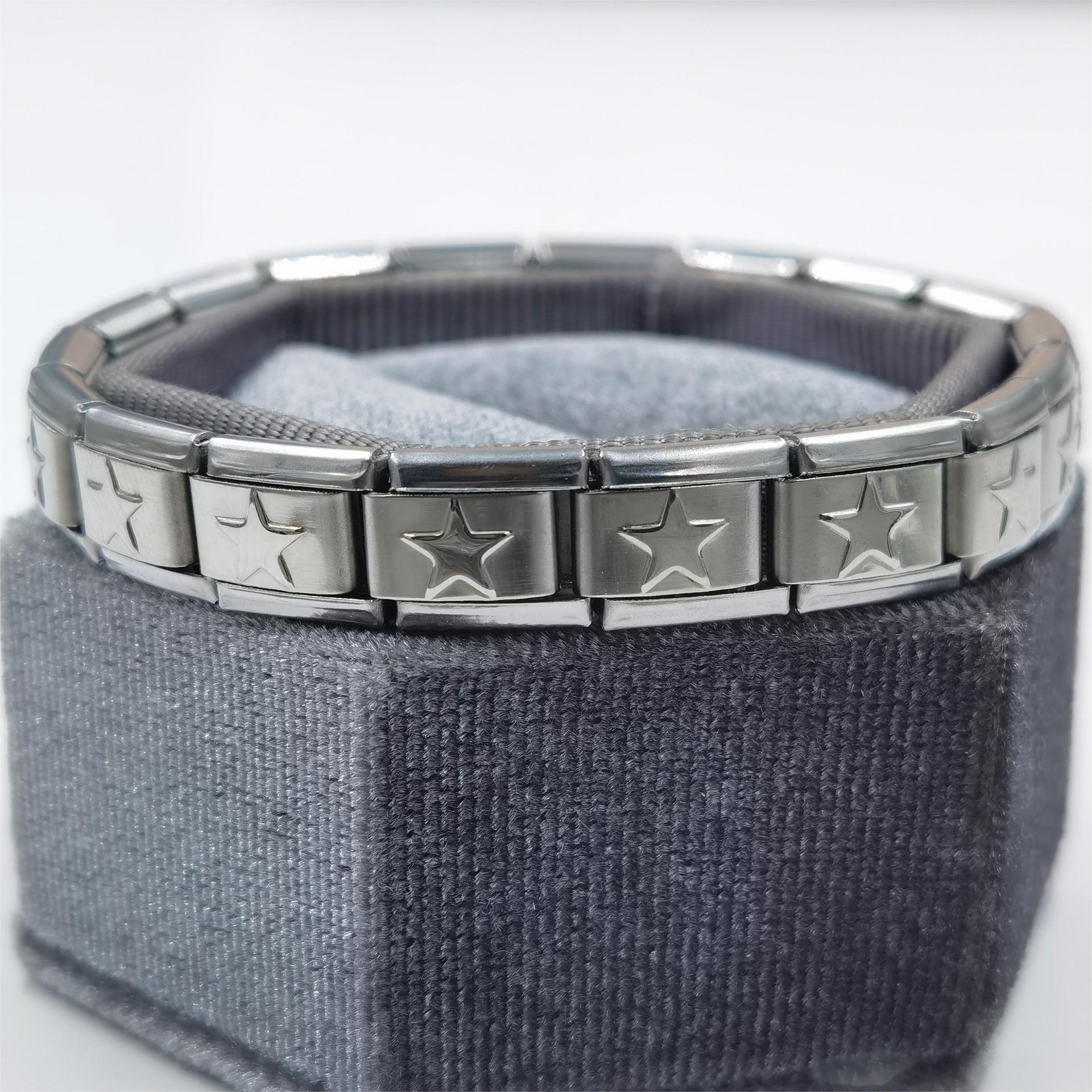 Stainless Steel Five-pointed Star Steel Bracelet 1