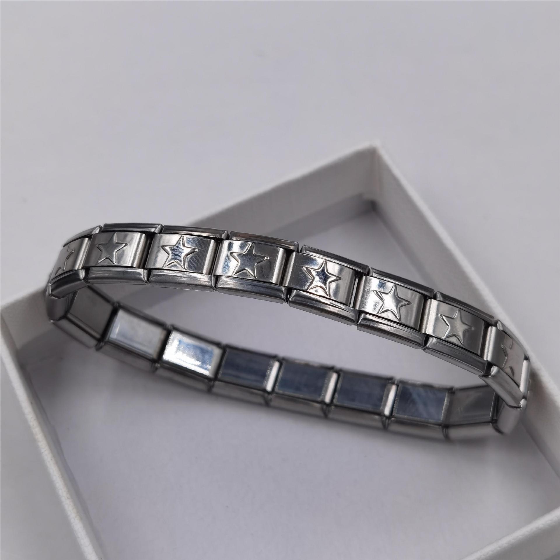 Stainless Steel Five-pointed Star Steel Bracelet 4
