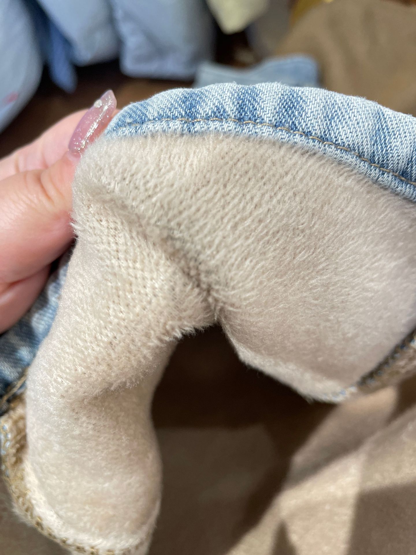 Retro Blaue Hose Bild 6