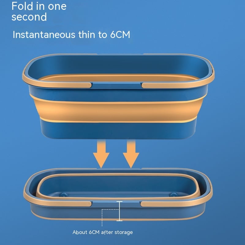 Household Double Handle Washing Mop Bucket Image 4