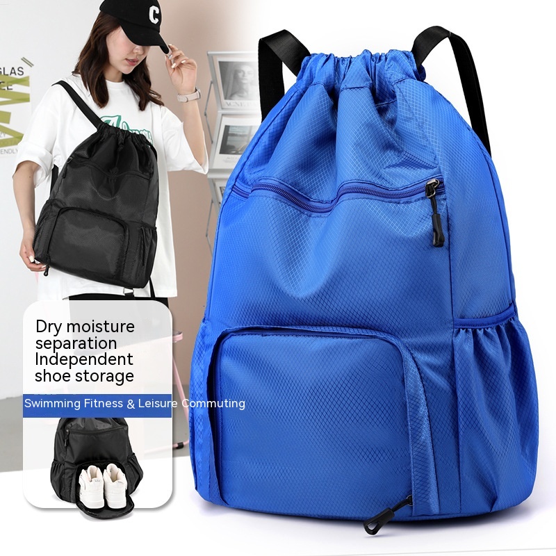 Large Capacity Outdoor Drawstring Bag Backpack 6