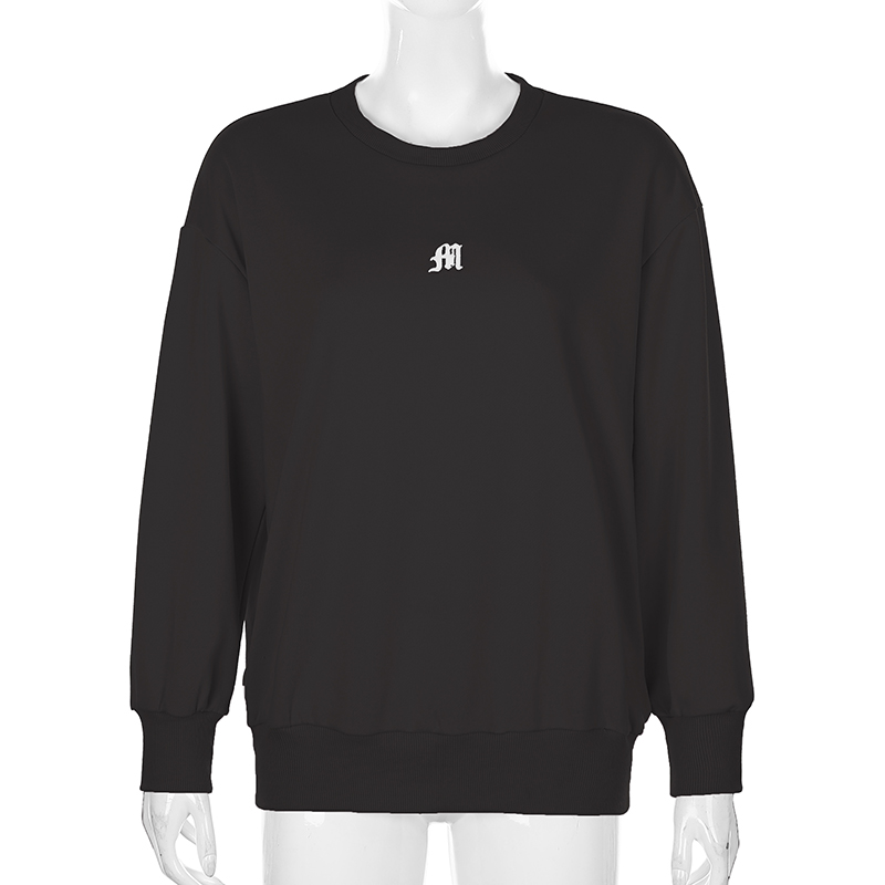 Schwarzer Pullover