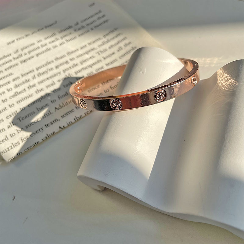Rose Gold Alloy Bracelet