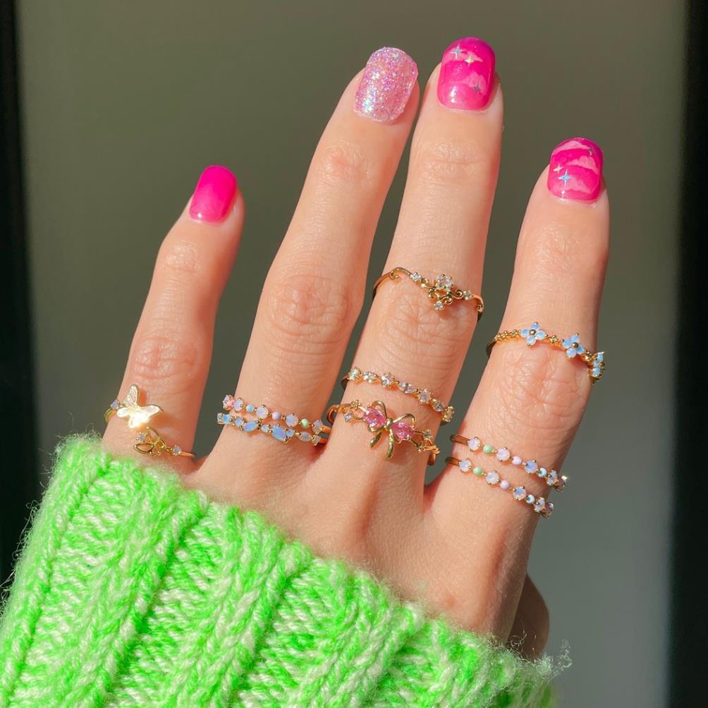 Butterfly Flower Ring 3