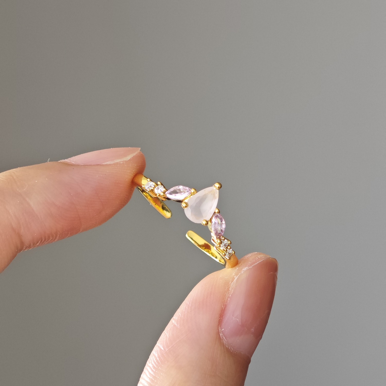 Butterfly Flower Ring 8