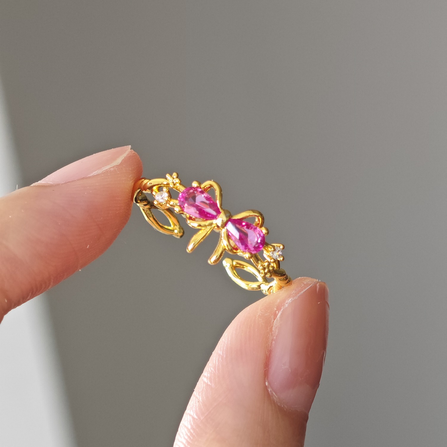 Butterfly Flower Ring 6