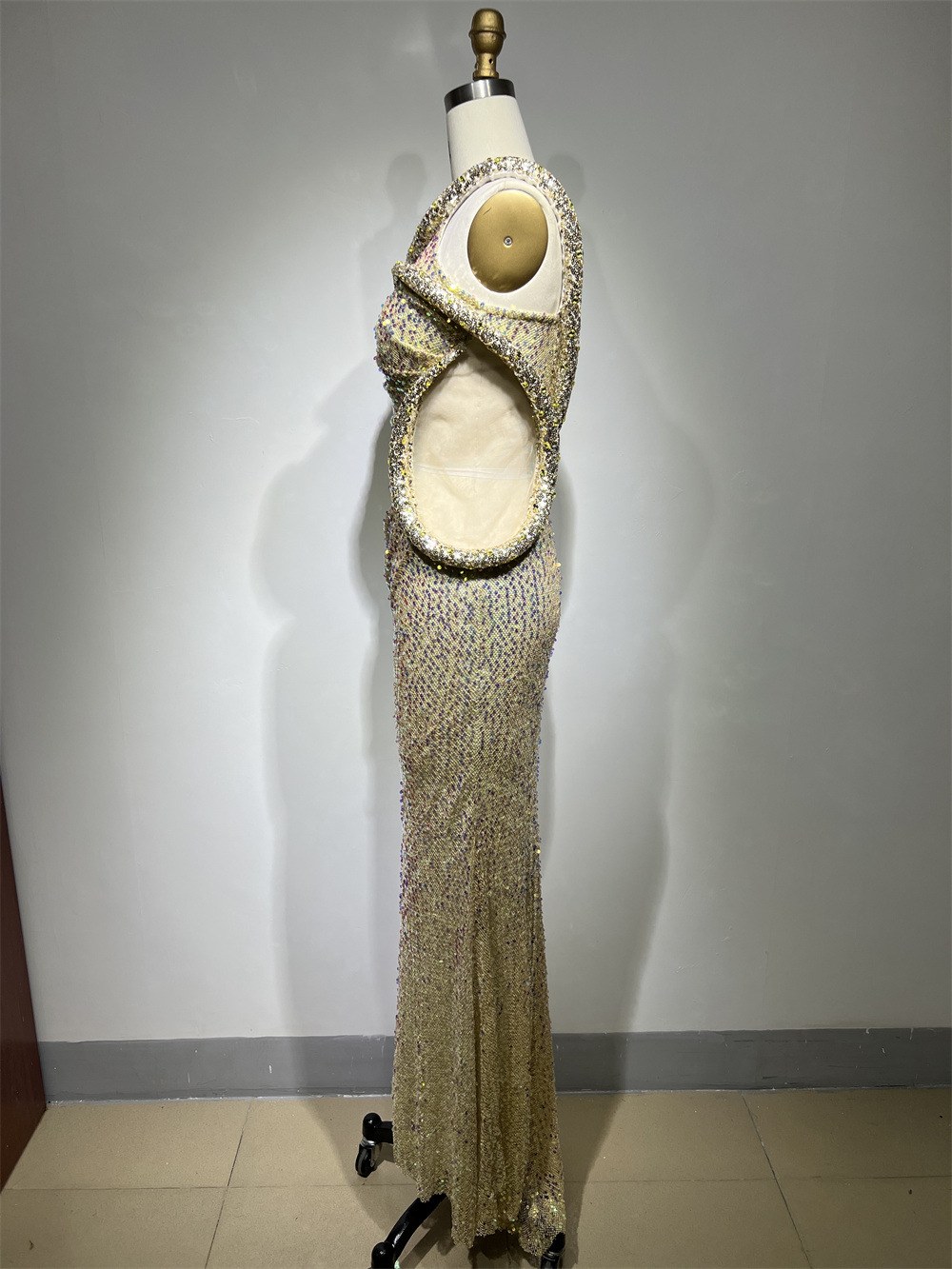 Fashion Hollowed Out Long Dress Image 5