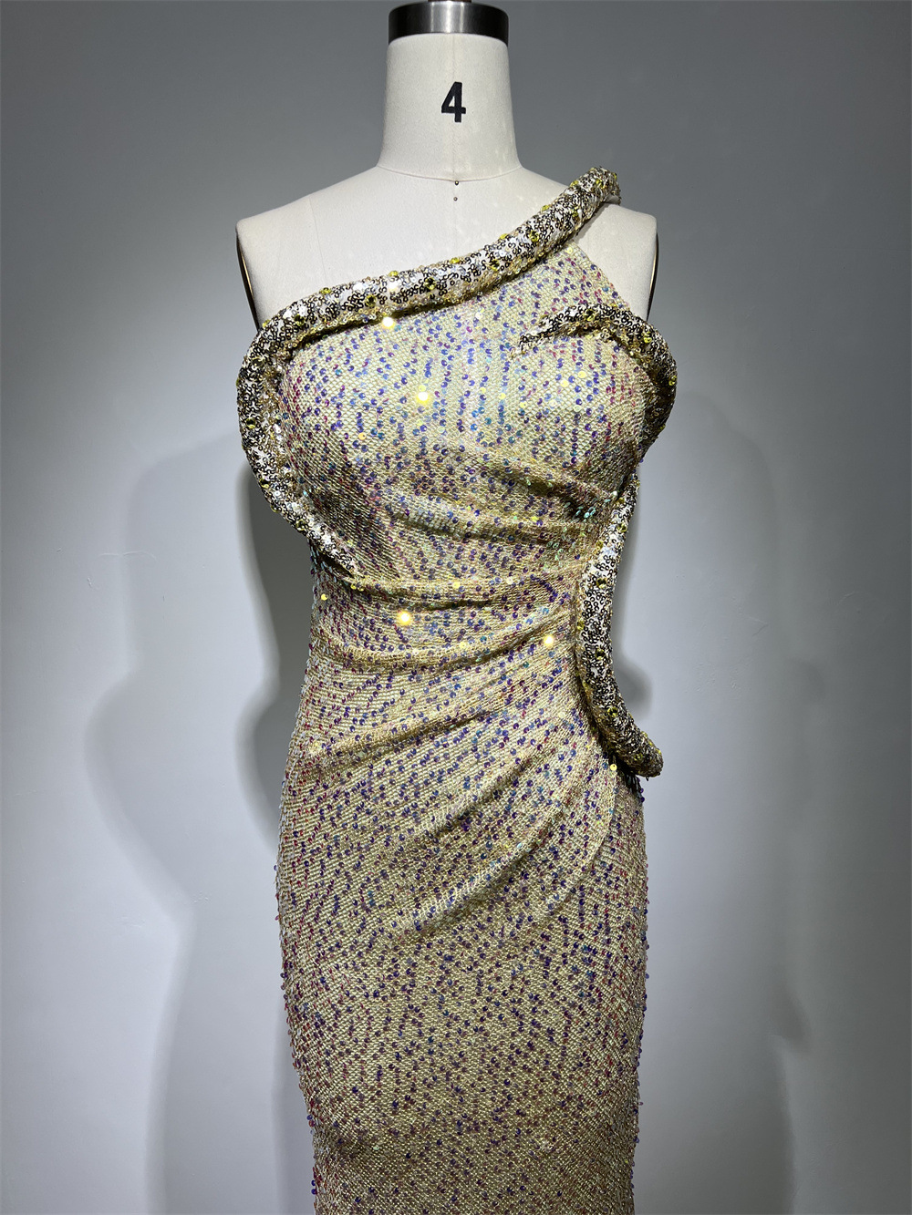 Fashion Hollowed Out Long Dress Image 4
