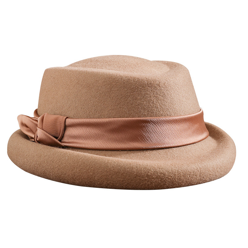 Women's French Retro Woolen Beret Hat - Image 6